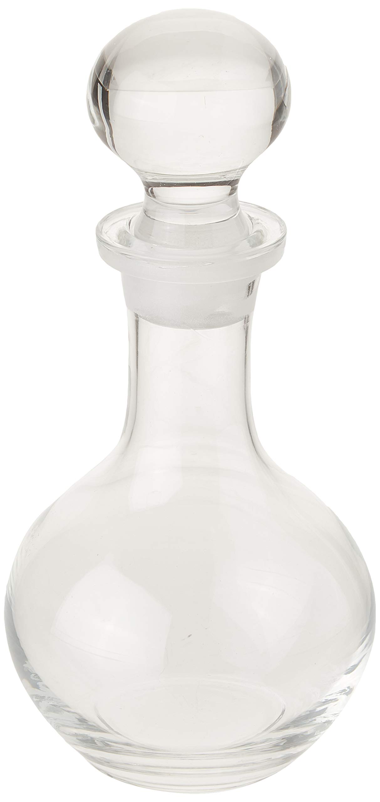 8-Oz Handmade Vintage Russian Liquor Decanter, Vodka Carafe Old-fashioned Glassware