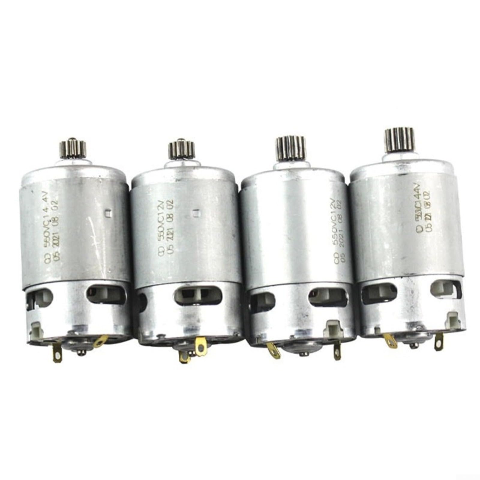 Motore elettrico RS550 con trasmissione a 13 o 15 denti per trapano avvitatore a batteria TSR1080-2-LI e GSR120LI, per 12 V e 14,4 V, costruzione in metallo robusto per fai da te e officina (12 V-15