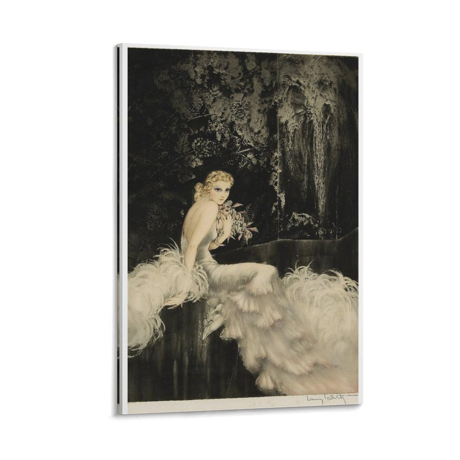 Amazon.co.jp: ルイ・イカール ポスター 絵画「オーキッド」 クール