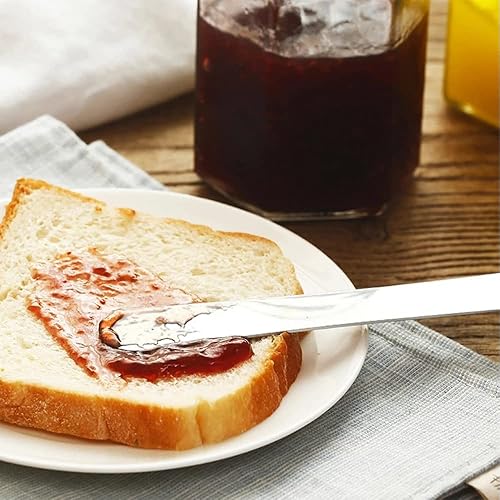 Miniatura 6 de SagaSave Espátula de glaseado en ángulo para tartas, esparcidor de mantequilla, espátulas compensadas para decoración de pasteles, glaseado en