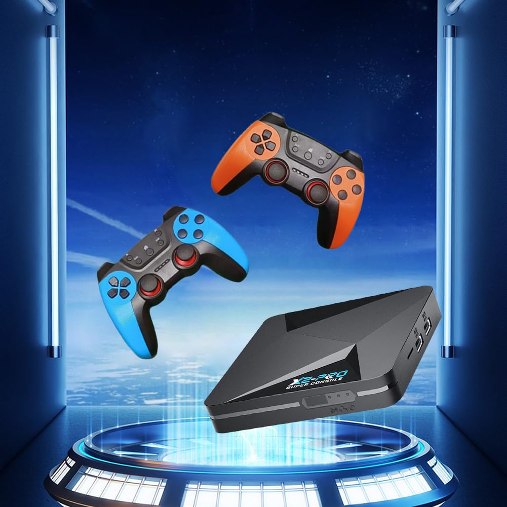 Konsola do gier retro X2 Pro z 65000 wbudowanymi grami 4K UHD kompatybilna z 9.0 i emulatorami do Arcade