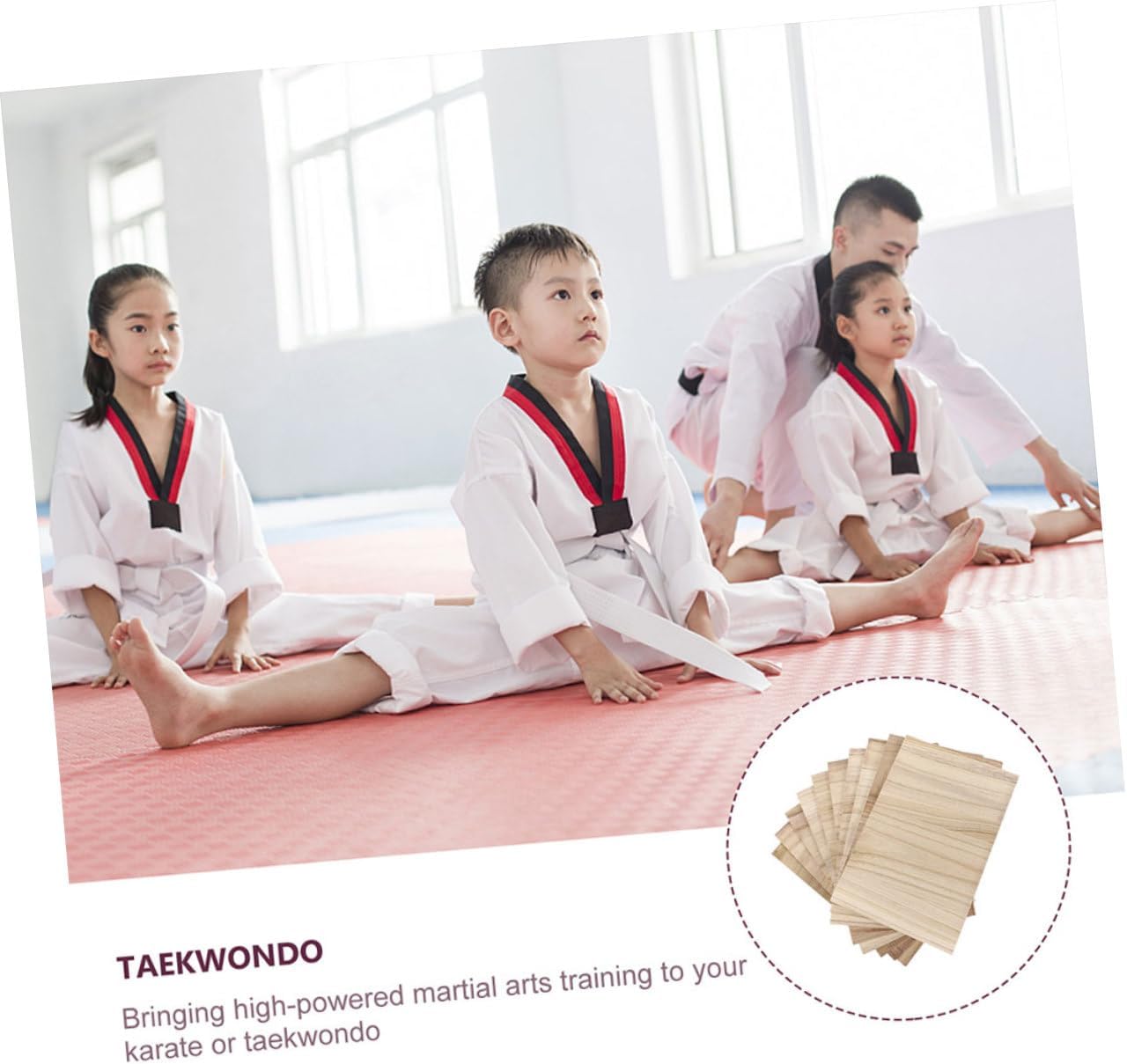 Professional Karate Breaking Board Portable Punching Boards for Taekwondo Training Gym Thicknesses