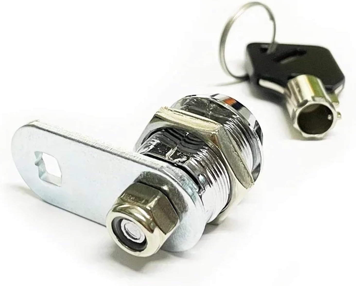 Tubular Cam Lock Two Key-Way The Key Can Be Removed Turning Rotation for Vending Machine Cinet 1001AS H 1Pcs