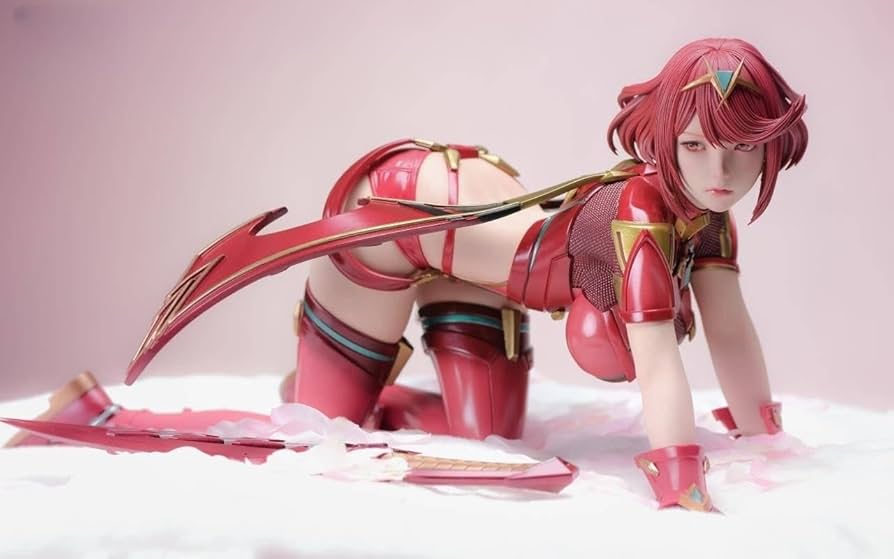 【新品・未開封】ホムラ&ヒカリ　塗装済み1/7スケールフィギュア Amazon | 予約ホムラ ヒカリガールガレージキット フィギュア 収蔵級