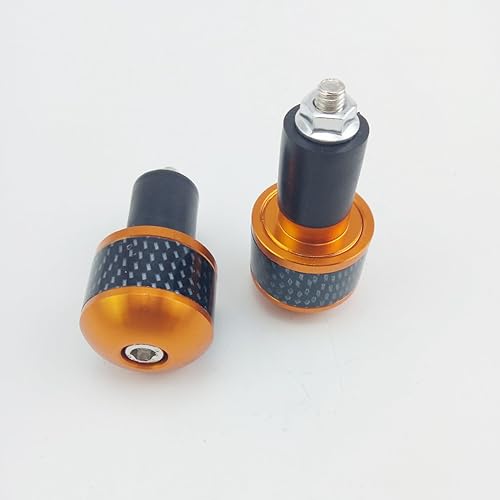 Miniatura 8 de OKSTNO 78 "extremos de la barra de la motocicleta de fibra de carbono manillar Grips Tapones - Se adapta a Kawasaki Suzuki Yamaha Ducati