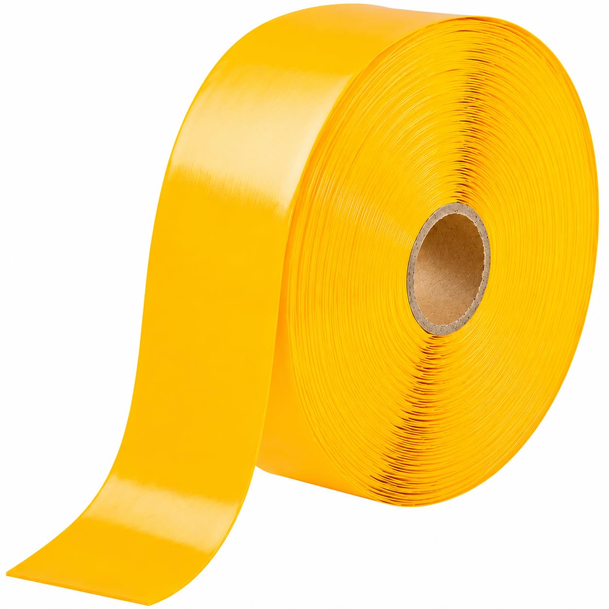 30 Meter Bodenmarkierband,Stärke 1.1mm,Robustes Sicherheitswarnband,Selbstklebendes Industriewarnband Für Lagerhallen,Fabriken,Gabelstaplerbereiche und Stark Frequentierte Bodenflächen(5cm,Gelb)