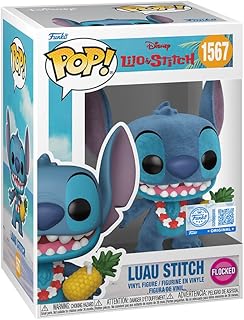 Funko 1567 Pop Cartoon Animation Disney: Lilo and Stitch Luau Stitch Vinyl Figure Toy