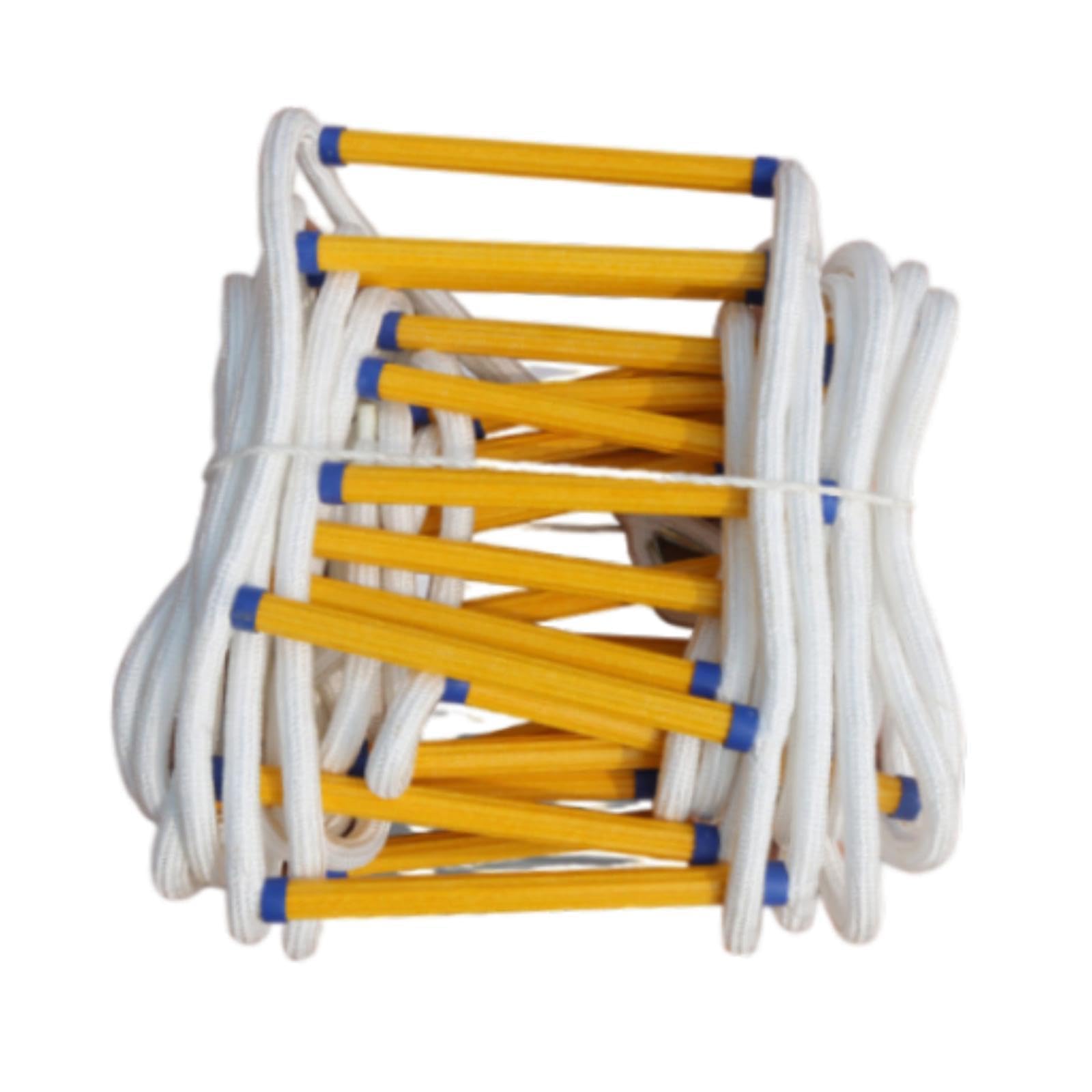 SHOPORA® Escape Ladder Lightweight Rope Ladder for Climbing Work Residential Building Length 3M | Outdoor Sports | Climbing & Caving | Ropes, Cords & Slings-image-44