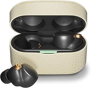 Premium Style WF-1000XM4用 PUレザーケース [ベージュ] PG-XM4PU02BE