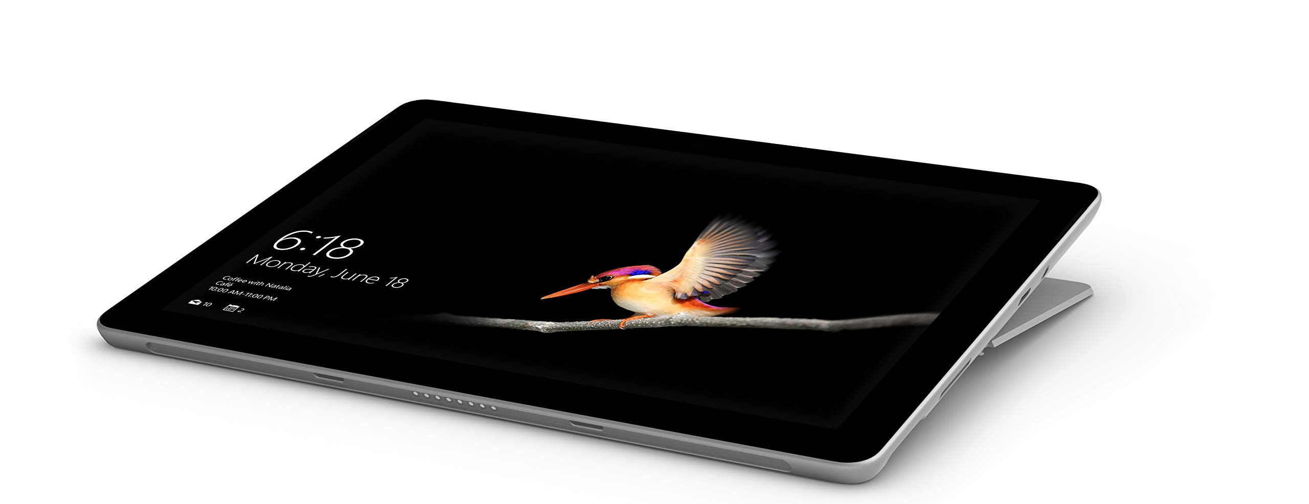 2018 Microsoft Surface Go con Intel Pentium Gold 4415Y (10-pulgadas, 4GB RAM, 64GB SSD) Platino (Reacondicionado)
