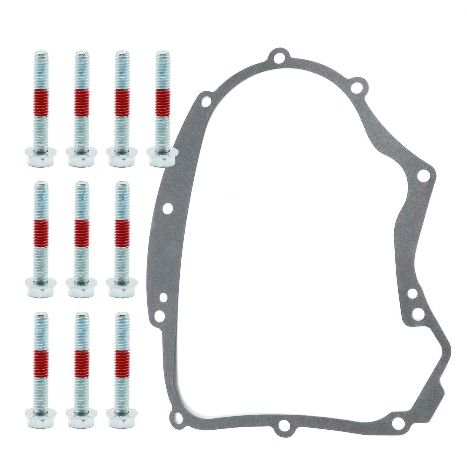 Vkinman 594195 Crankcase Gasket with Bolts Kit, Replacement for BS 591911 697227 690945 273488 Small Gasoline Engine