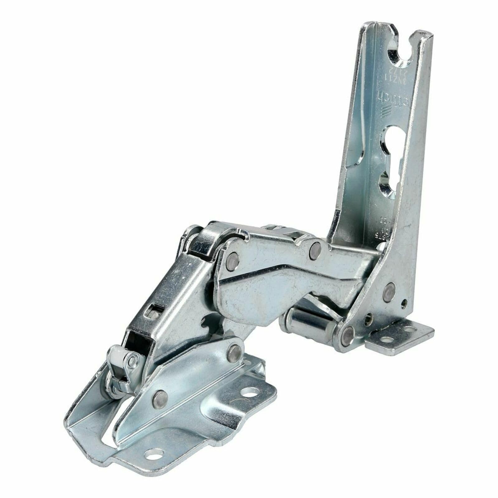 LUTH Premium Profi Parts Türscharnier links oben/rechts unten kompatibel mit AEG 2211201054 für Kühlschrank Gefrierschrank Kombination