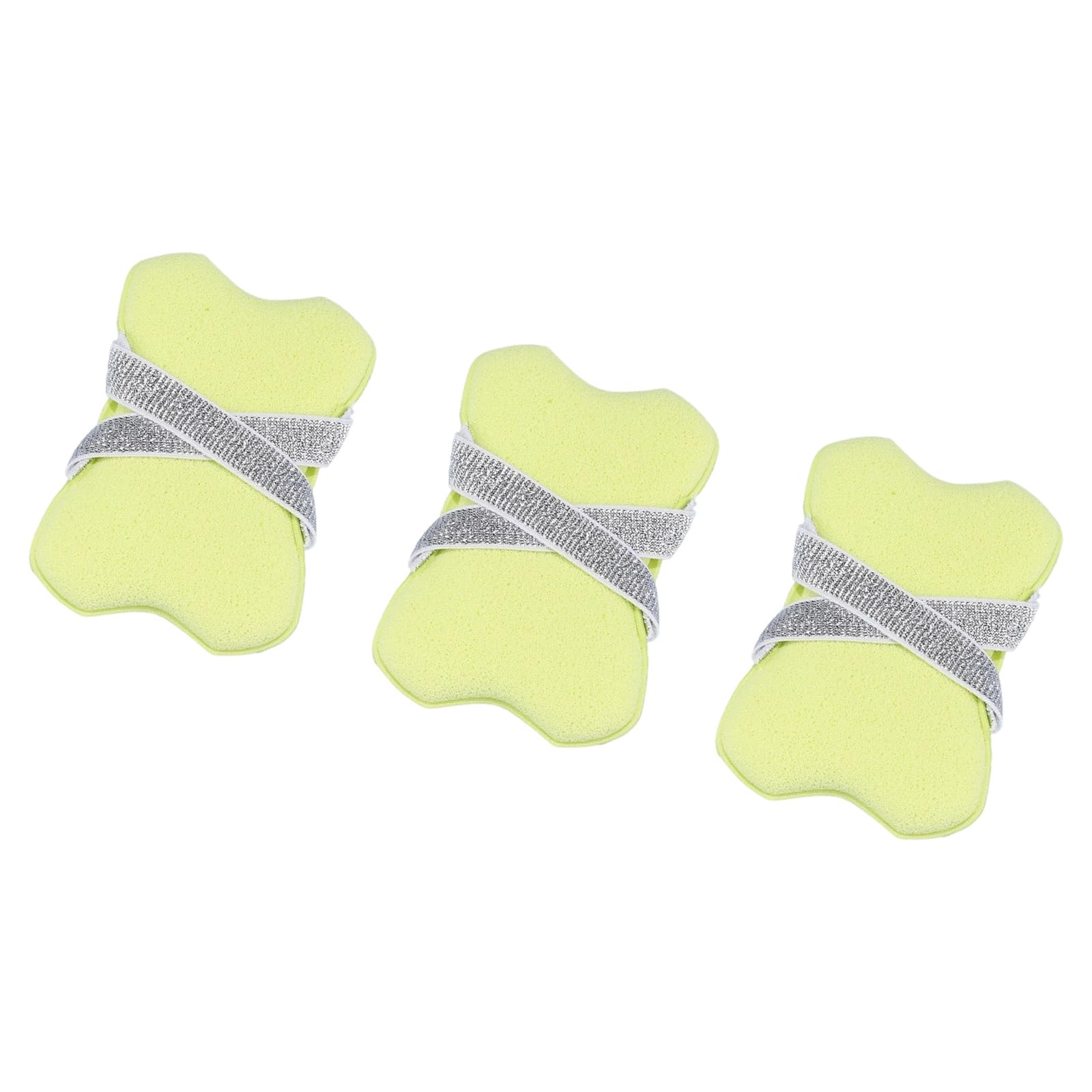 Nucelit 3PCS Soap Holder Sponge Soaps Bag with Strap Design for Bathroom Storage and Bubblebath Sponge Soap Foaming Accessories Savers Bag