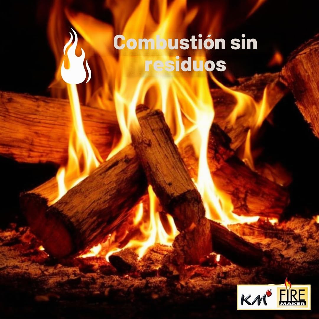 2 kg de encendedor de lana de madera ecológica