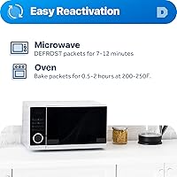 Vista 4 de Dry & Dry 0.07 oz [100 paquetes] Paquetes de gel de sílice desecantes, paquetes de sílice - Paquetes de gel de sílice recargable, paquetes de gel