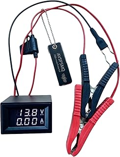 Automotive Parasitic Draw Tester, Car Battery Drain Tester with Voltage Display | Vehicle Dark Current Leakage Detector Tool, No Multimeter Required for Fault Diagnosis Testing(1pc)