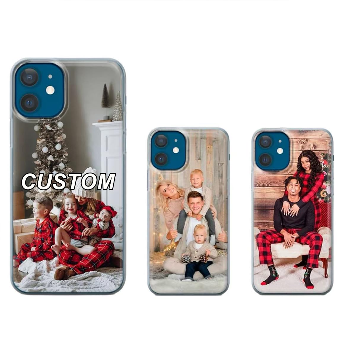 Custom Photo Cases for iPhone 17 16 15 14 13 12 11 Pro Pro Max Plus Min Personalized