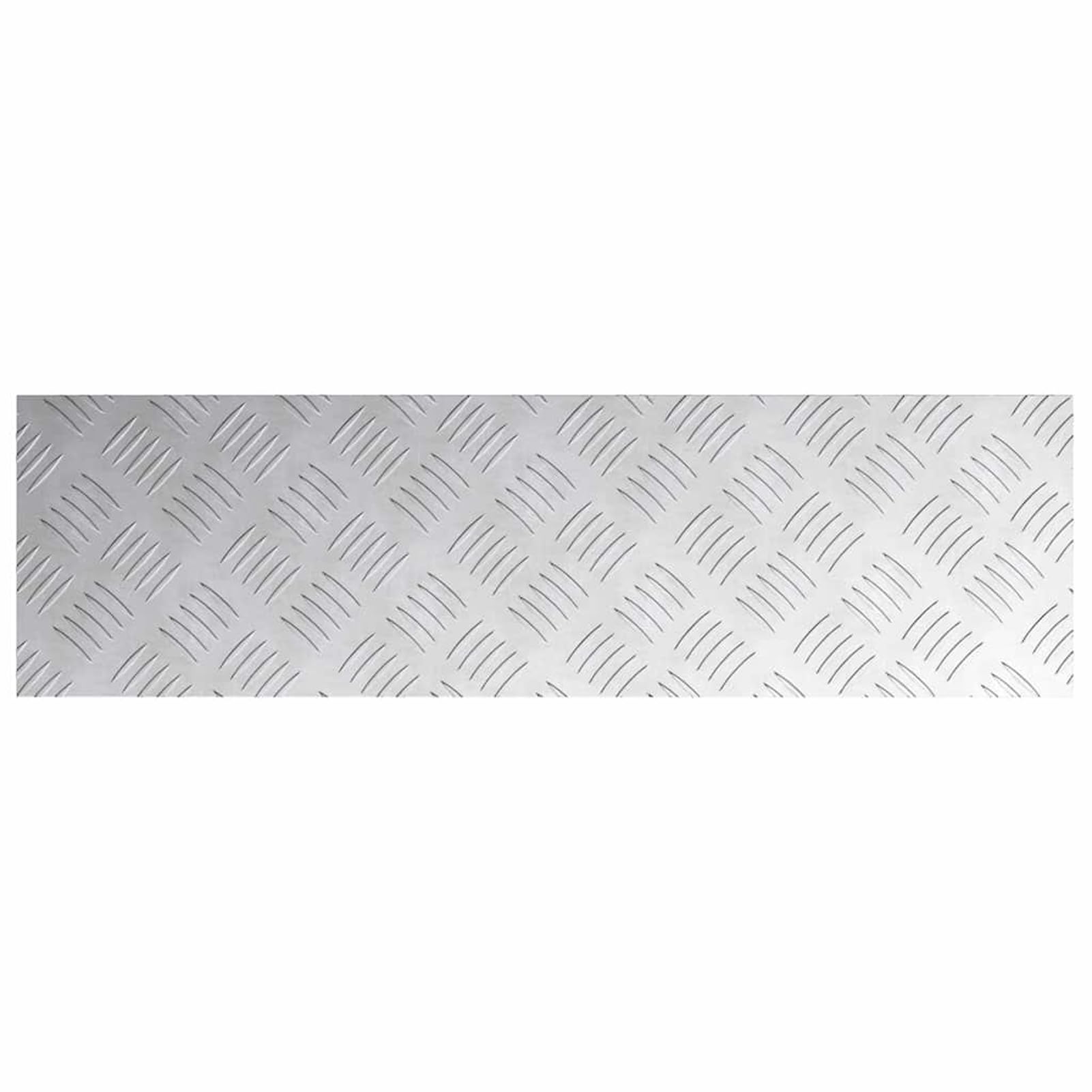 ATOMSTACK MAKER Chapa estriada de aluminio (4 unidades, 70 x 20 cm, plateada), niveles de seguridad antideslizantes para interiores y exteriores, diseño de perfil moderno, ligero y duradero