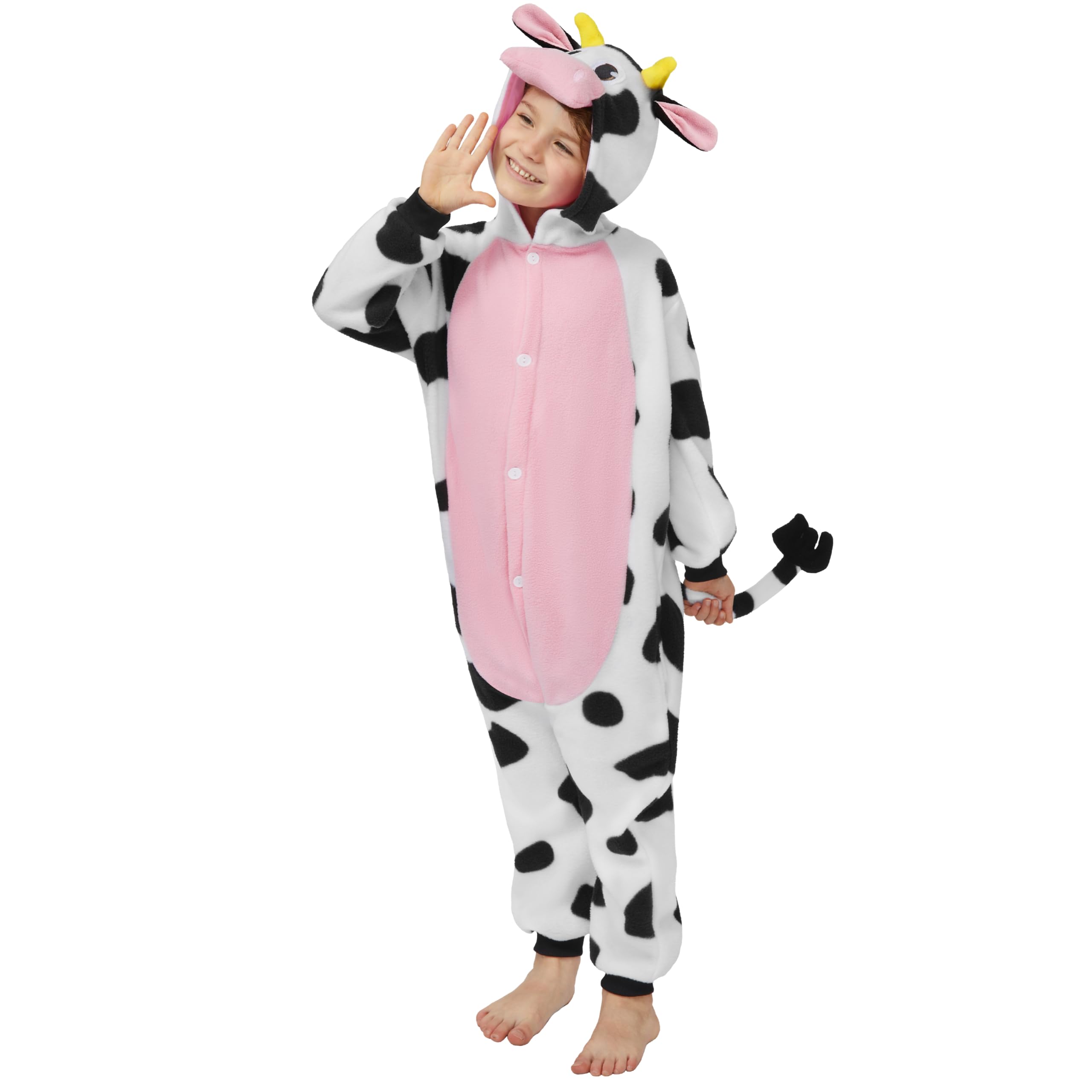 Spooktacular CreationsHalloween Animal Costume Kids, Animal Jumpsuit for Toddler Halloween Dress Up Costume Party