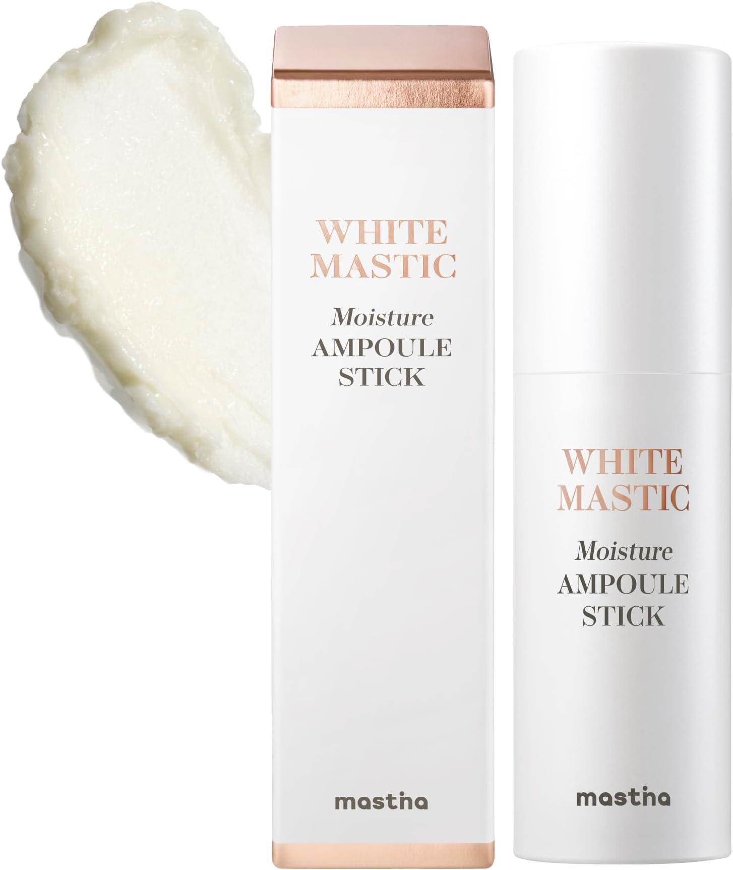 White Mastic Wrinkle Bounce Multi Balm Stick (0.35oz), Korean Anti-Aging Face Balm with Mastic & Vegan Collagen for Fine Lines, Neck Wrinkles & Radiant Glow, On-the-Go Hydration