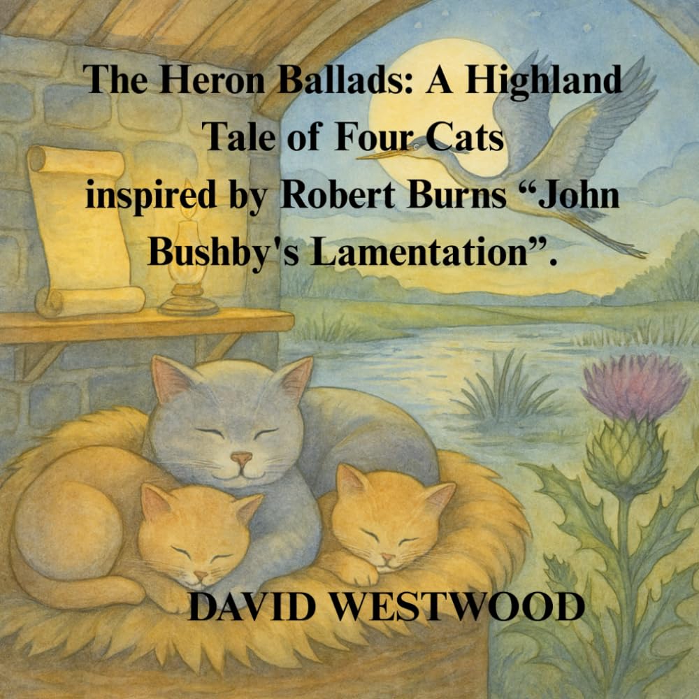 The Heron Ballads: A Highland Tale of Four Cats - inspired by Robert Burns “John Bushby's Lamentation”. (Robert Burns for children)