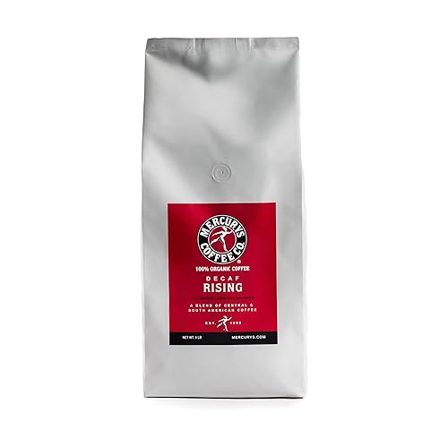 Miniatura 8 de Mercurys Coffee Co. (DECAF) 100% orgánico Outrageously Good Café en grano entero (12 onzas)