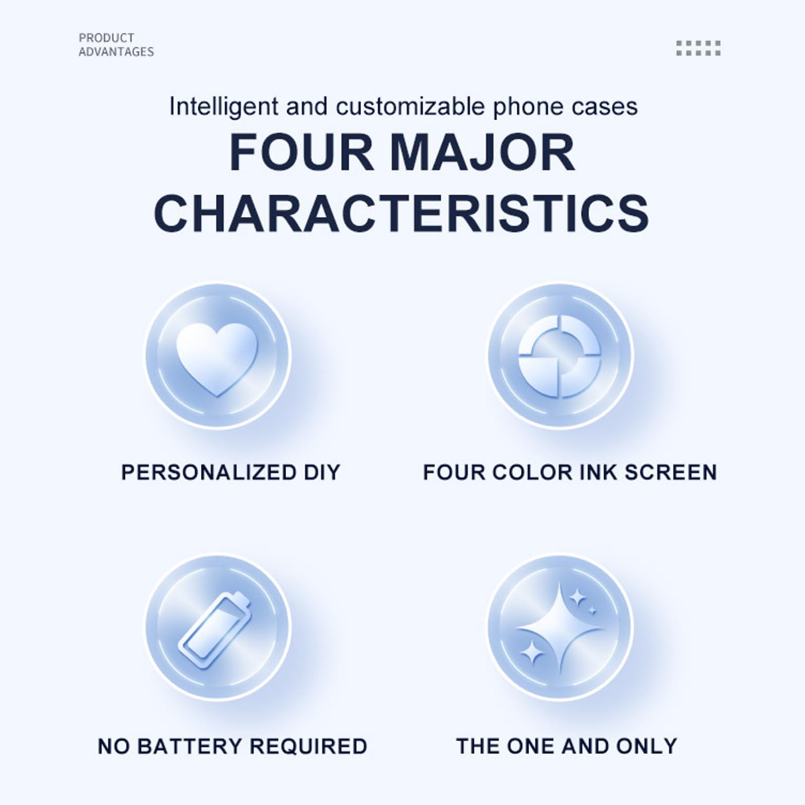 ZwaitL Custodia Protettiva per Custodia per Telefono con Display Inks con condivisione dello Schermo Esperienza condivisione Dati Senza interruzioni, Custodia per Smartphone per utenti alla