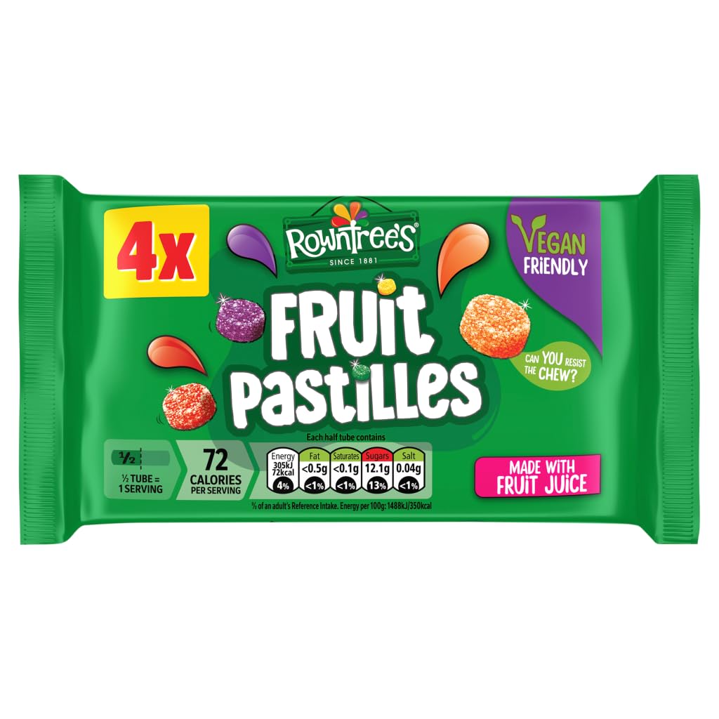 Rowntree's Fruit Pastilles 4 x 41g