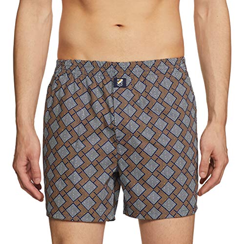 Image of Amazon Brand - House & Shields Men's Cotton Boxers (Pack of 3)