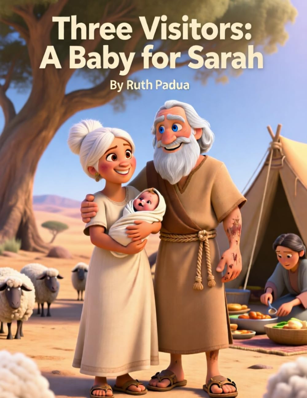 Bible Stories, A Baby for Sarah, Stories of Abraham and Sarah, Christian Children's Stories, Sunday School Story Book: Religious, Inspirational Book, ... Book, Biblical Stories for Kids, Noah's Ark