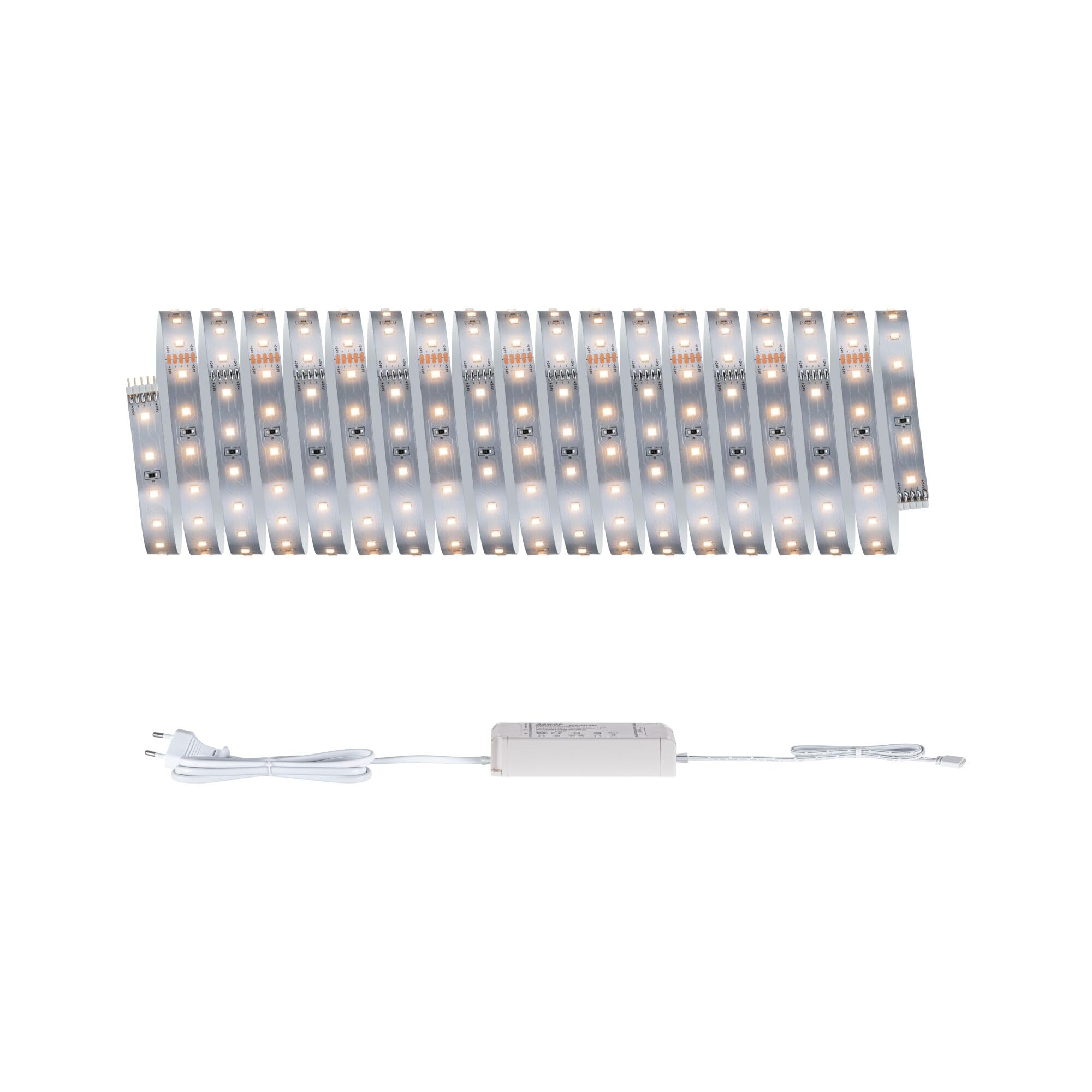Paulmann MaxLED 500 LED Strip Basisset 10m Warmweiß 28W 550lm/m 2700K 40VA 71229