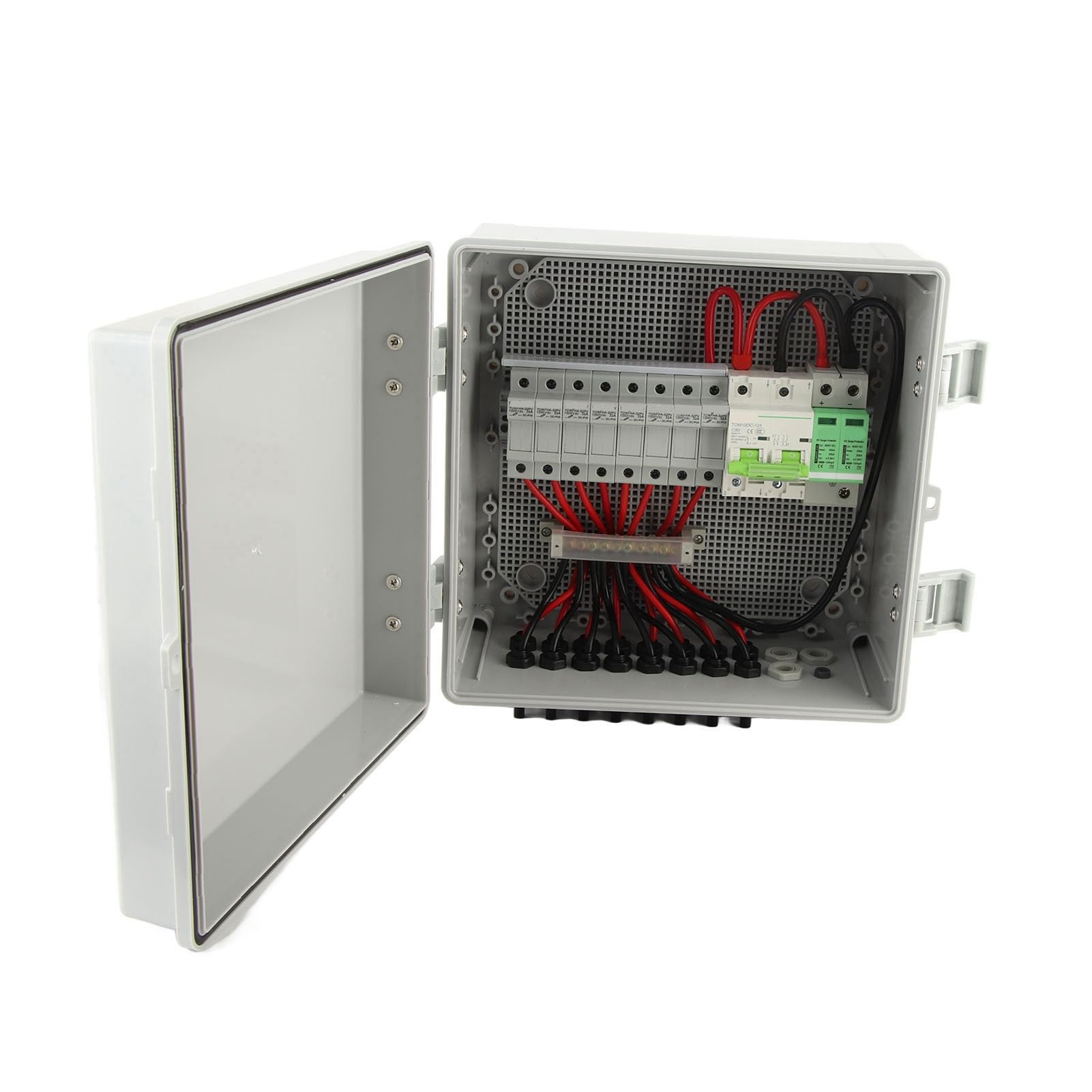 Kombajner PV 8 Stringów Wyłącznik Nadprądowy DC Bezpiecznik 10A 80A