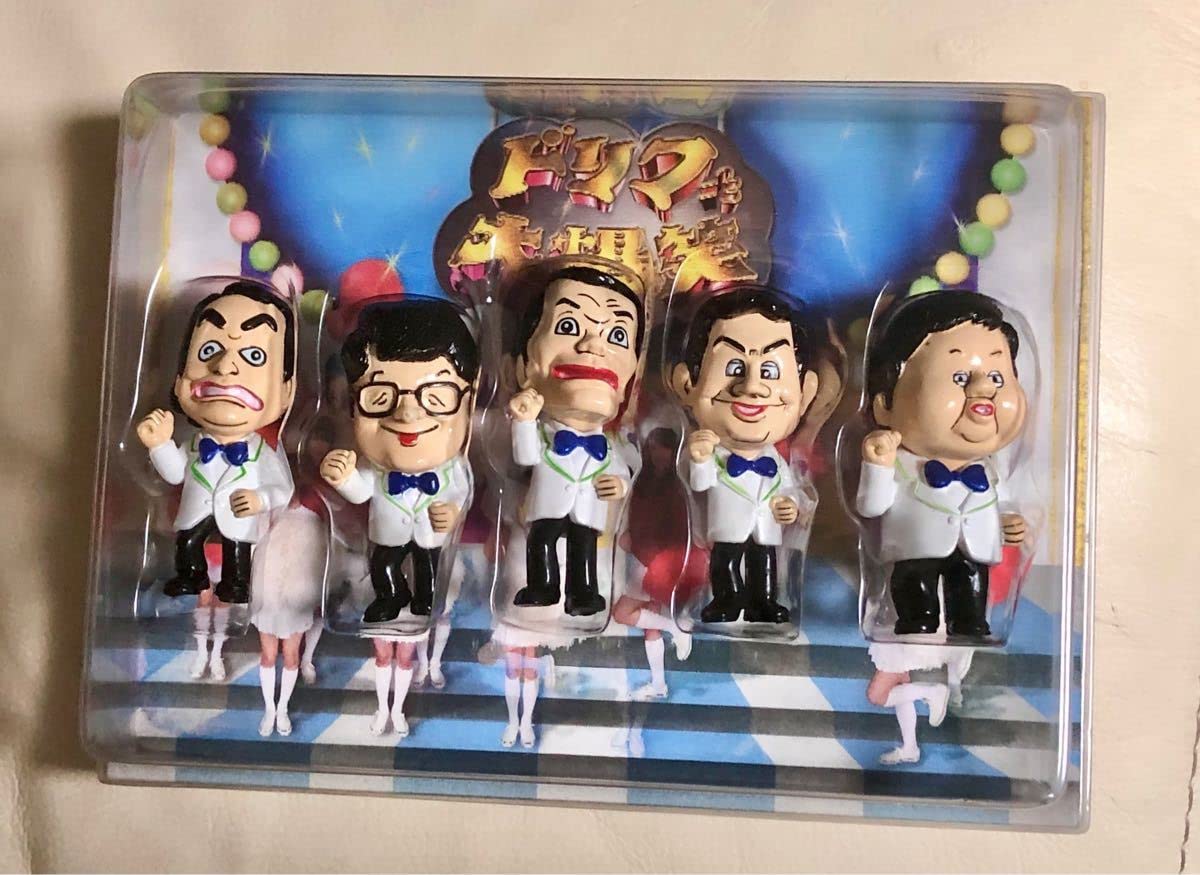 Amazon.co.jp: ドリフ大爆笑オープニングフィギュアドリフターズ5人 