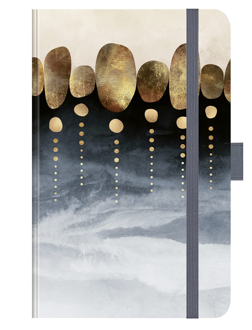 Premium Timer Small "Natural Abstraction" 2022: Buchkalender - Terminplaner mit hochwertiger Folienveredelung und Prägung. 9 x 14 cm