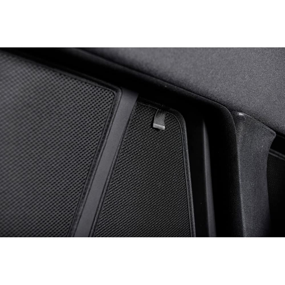 Car Shades Set (Porte Laterali Posteriori) Compatibile con Citroën C5 Aircross 2019- (2-Parti) Tendine Parasole su Misura