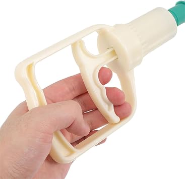 Manual Sheep Milking Machine Hand Pump Portable Milker for Farm Use with Single Teat Cup and Vacuum Pump – Plastic Cow and Goat Milking Supplies, Home Livestock Handling Accessory