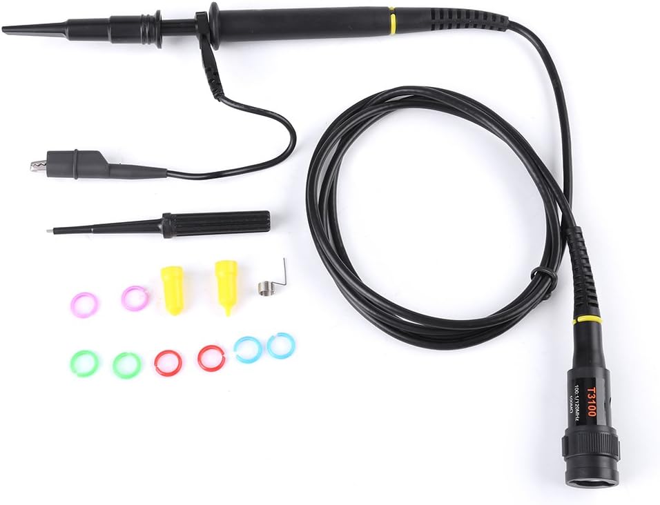 T3100 X100 100MHz High Voltage Oscilloscope Probe Flexible with Accessory Kit