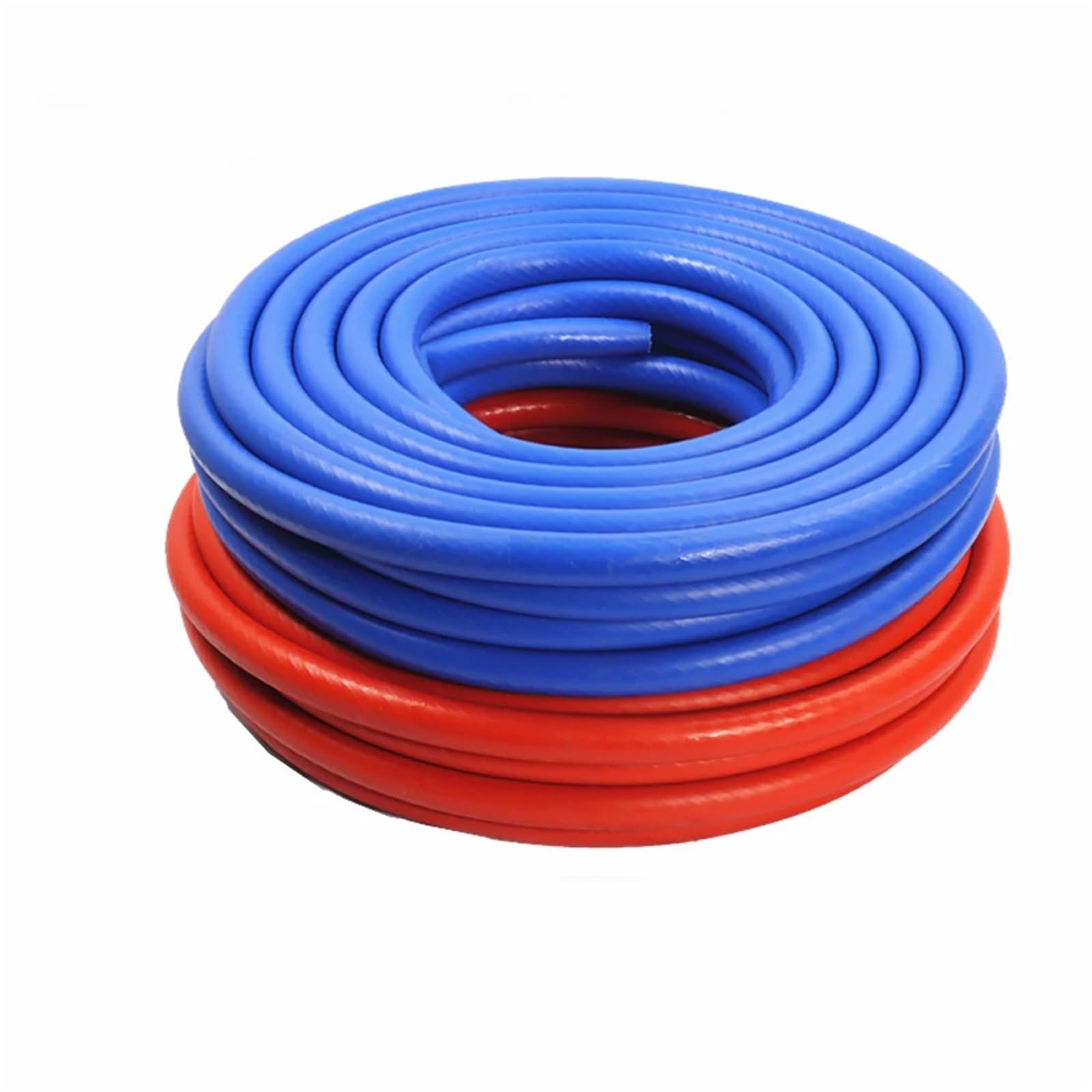 Tubo de vacío silicona rojo/azul ID 1M 6-32mm tubo agua aire manguera goma trenzada reforzada