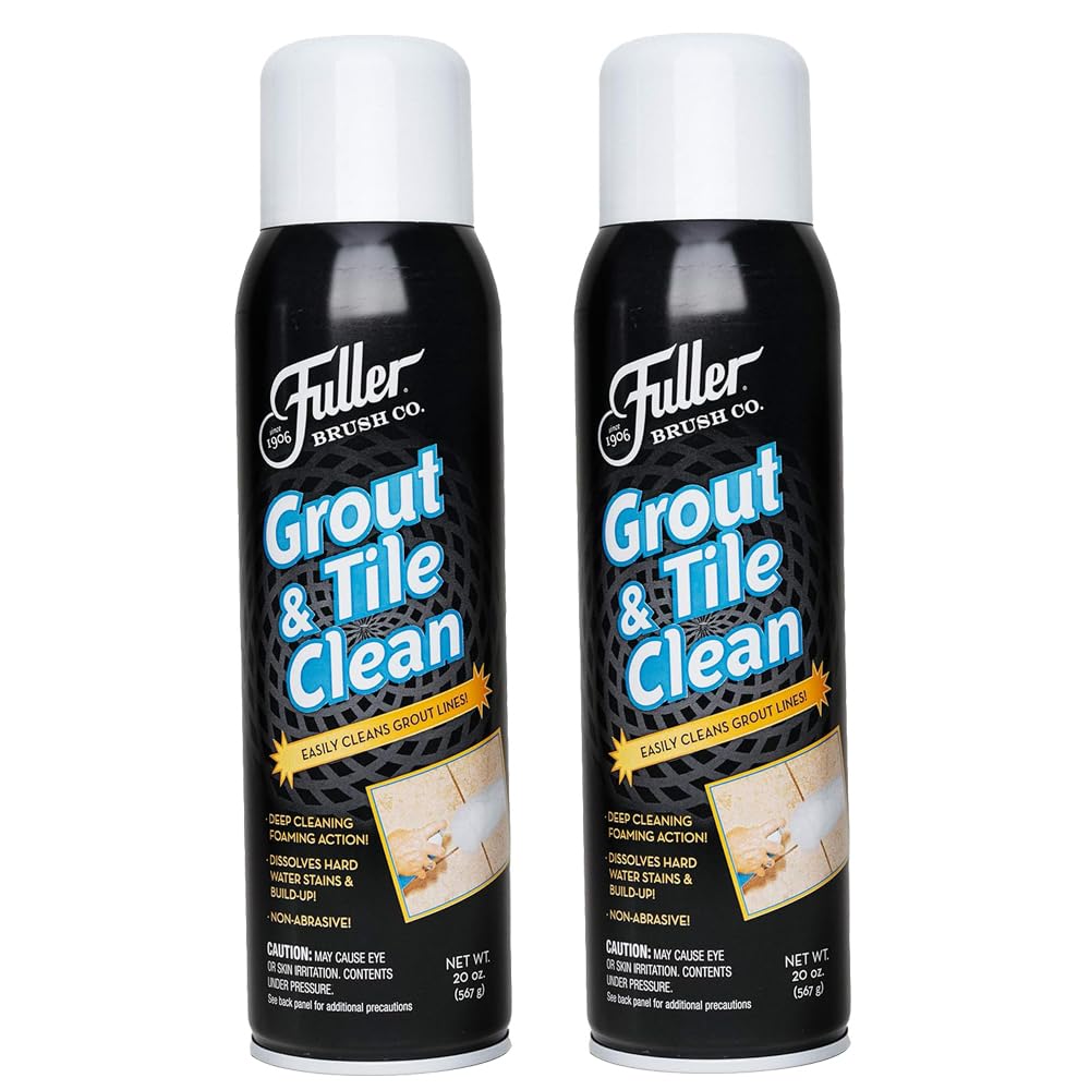 Fuller Brush Grout and Tile Clean - Multipurpose Easy-to-Use Heavy-Duty Cleaning Spray Perfect for Build Up Dirt in