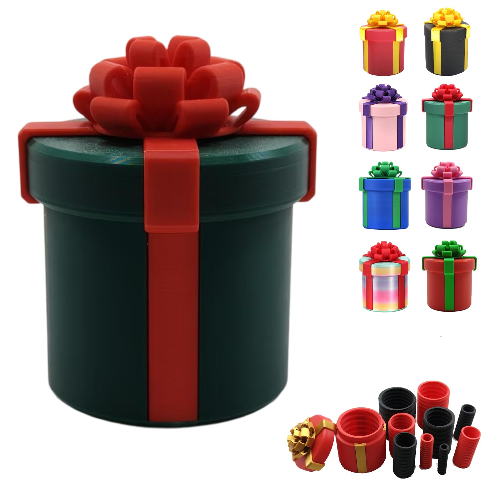 Annoying Nested Screw Gift Box,10-Layer Nested Prank Money Holder，4.7in-B