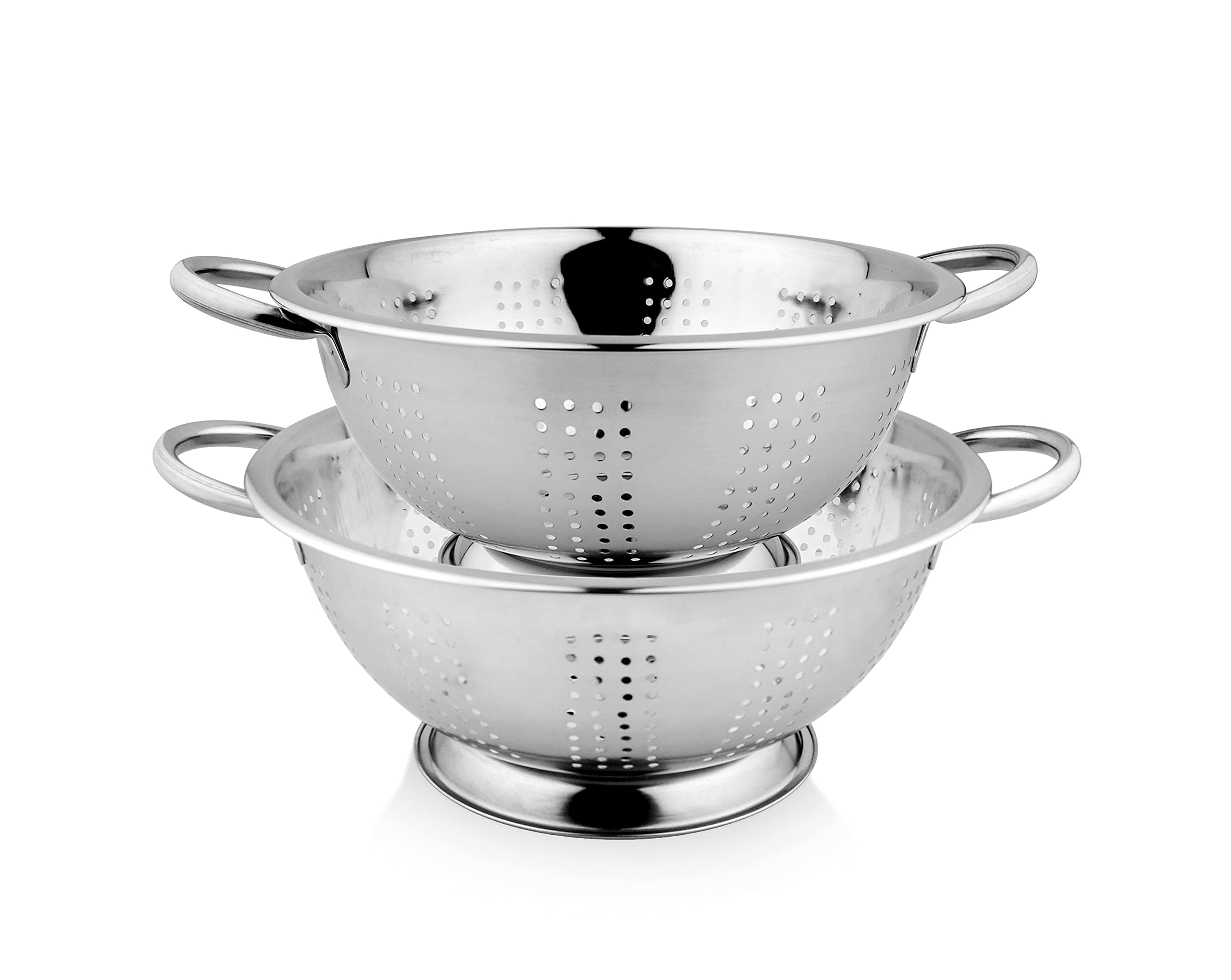 See full amazon price history chart for Vinayak Stainless Steel Colander, Strainer, Sieves 3500 ml - 26 cm, 2350 ml - 24 cm with Handle Vinayak Stainless Steel Colander, Strainer, Sieves 3500 ml - 26 cm, 2350 ml - 24 cm with Handle (B09FCMY26T) Amazon Price History, Amazon Price Tracker