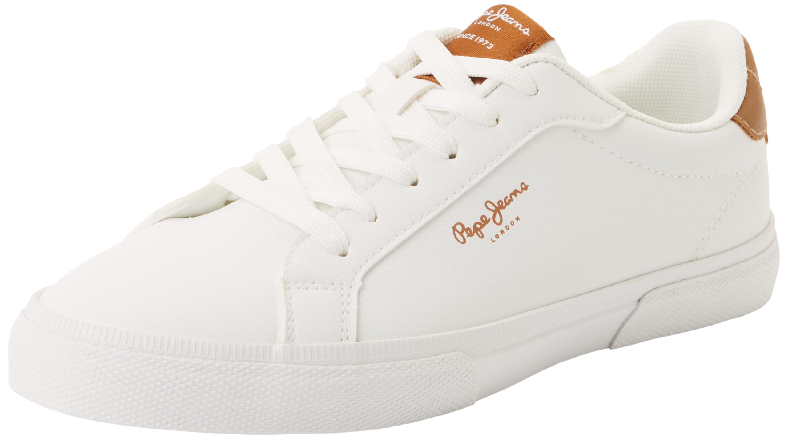 Pepe Jeans Women's W Court Sneaker Sneak, Yellow(Ochre Yellow), 9