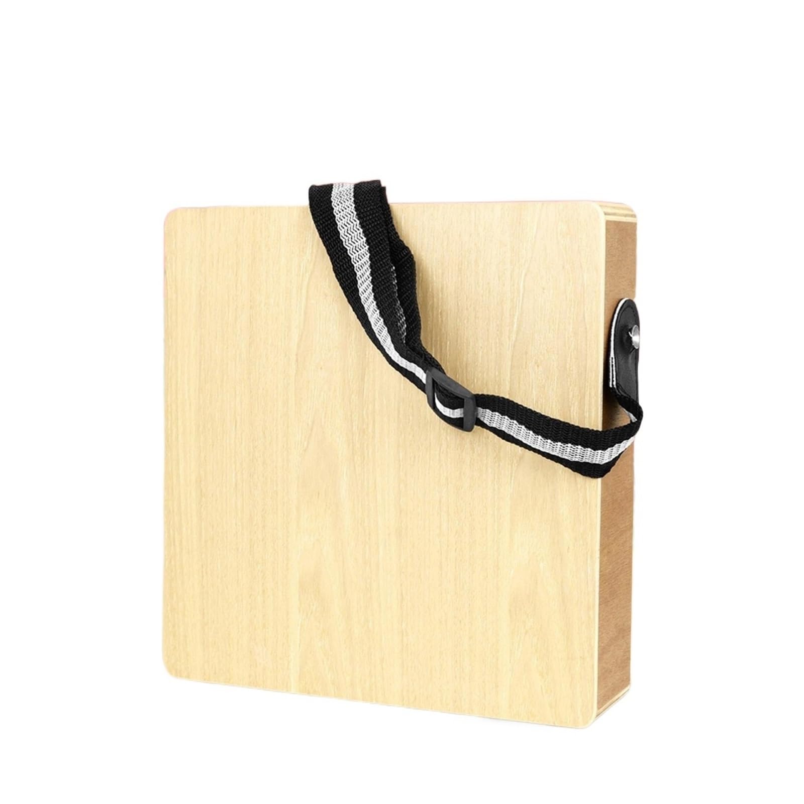 Cajon Tamburo da viaggio Cajon Box con tracolla a mano piatto portatile professionale in legno ritmico for la casa
