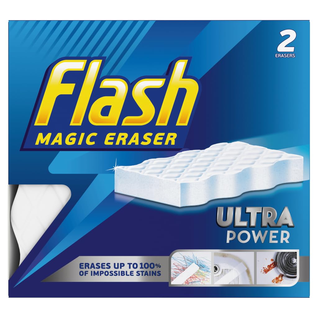 See full amazon price history chart for Flash Ultra Power Magic Eraser, Removes Impossible Stains Like Crayon on Walls, Tough Grease on Hobs or Grime on Wheel Hubs, 2X Flash Ultra Power Magic Eraser, Removes Impossible Stains Like Crayon on Walls, Tough Grease on Hobs or Grime on Wheel Hubs, 2X (B01KA7BC22) Amazon Price History, Amazon Price Tracker