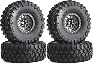 Set Di Cerchi Beadlock Da 2,2 Pollici Per Auto Cingolate RC 1/10 - Foto 10