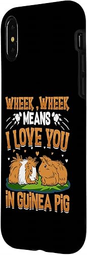Miniatura 8 de iPhone 12 mini Wheek Wheek Means I Love You In Guinea Pig Case