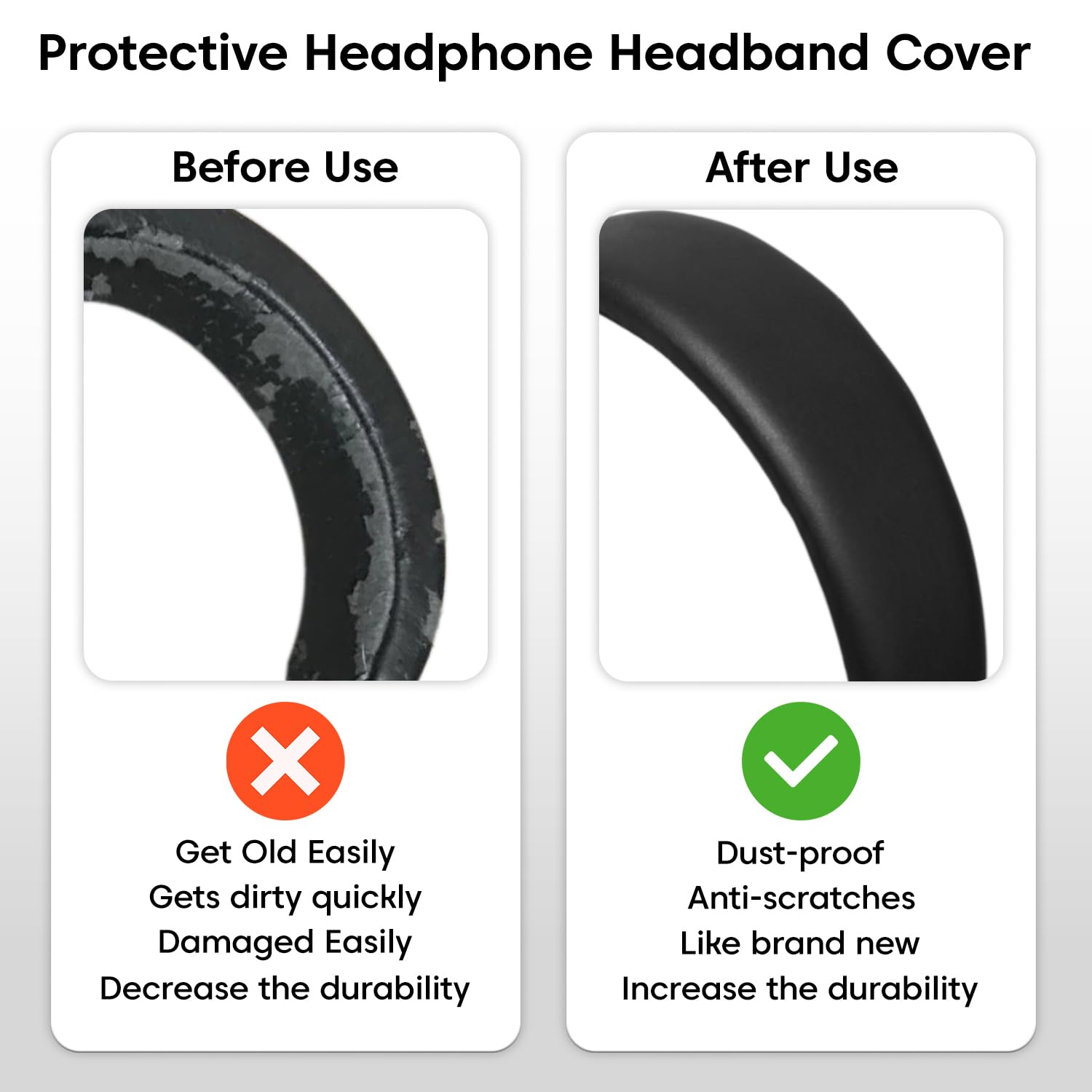Headphone Headband Cover - Protect Your Headphones -6