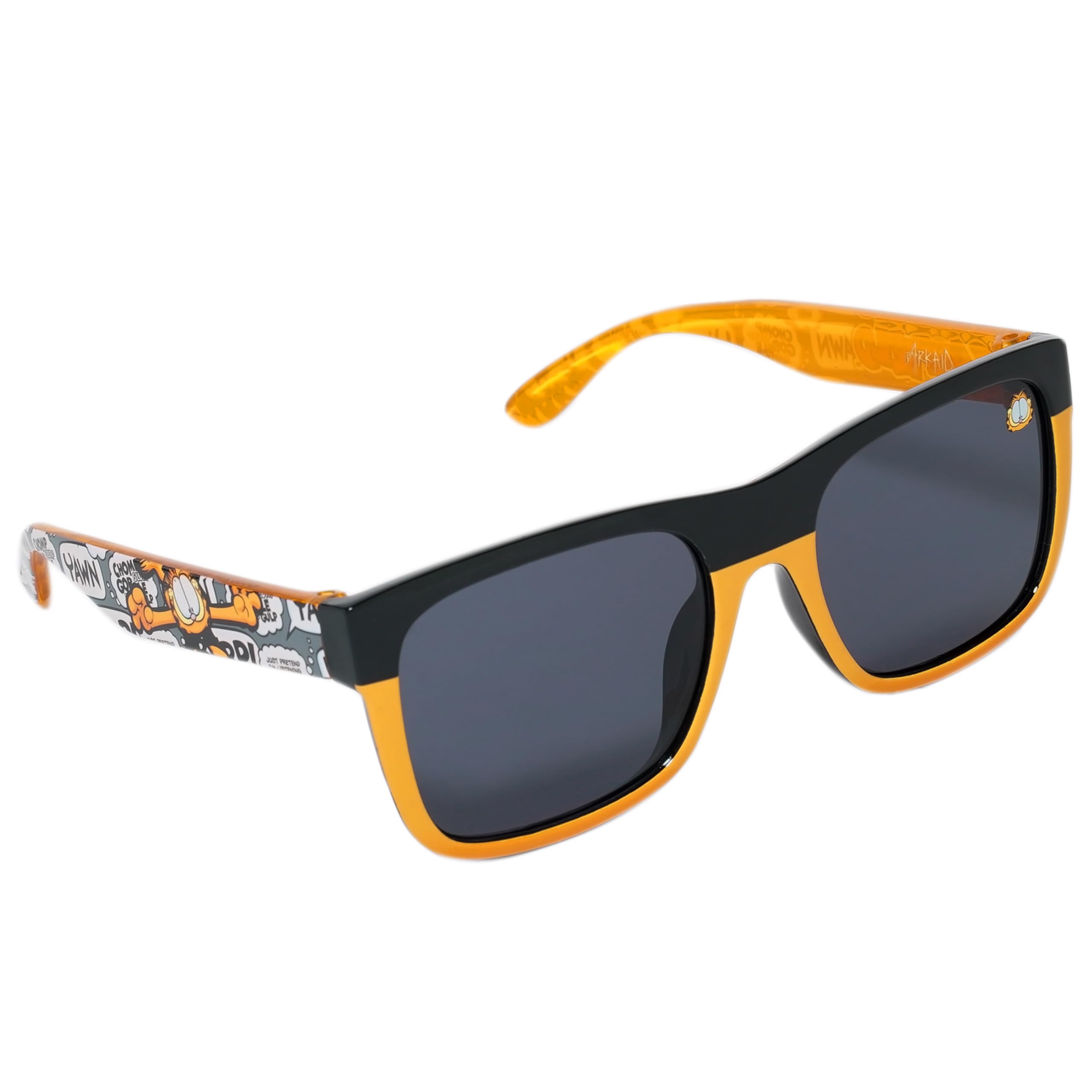 ARKAID Official Garfield Kids Sunglasses | Arkaid Classic Shades featuring Garfield the Cat | UV 400 | One Size Fits Most Kids