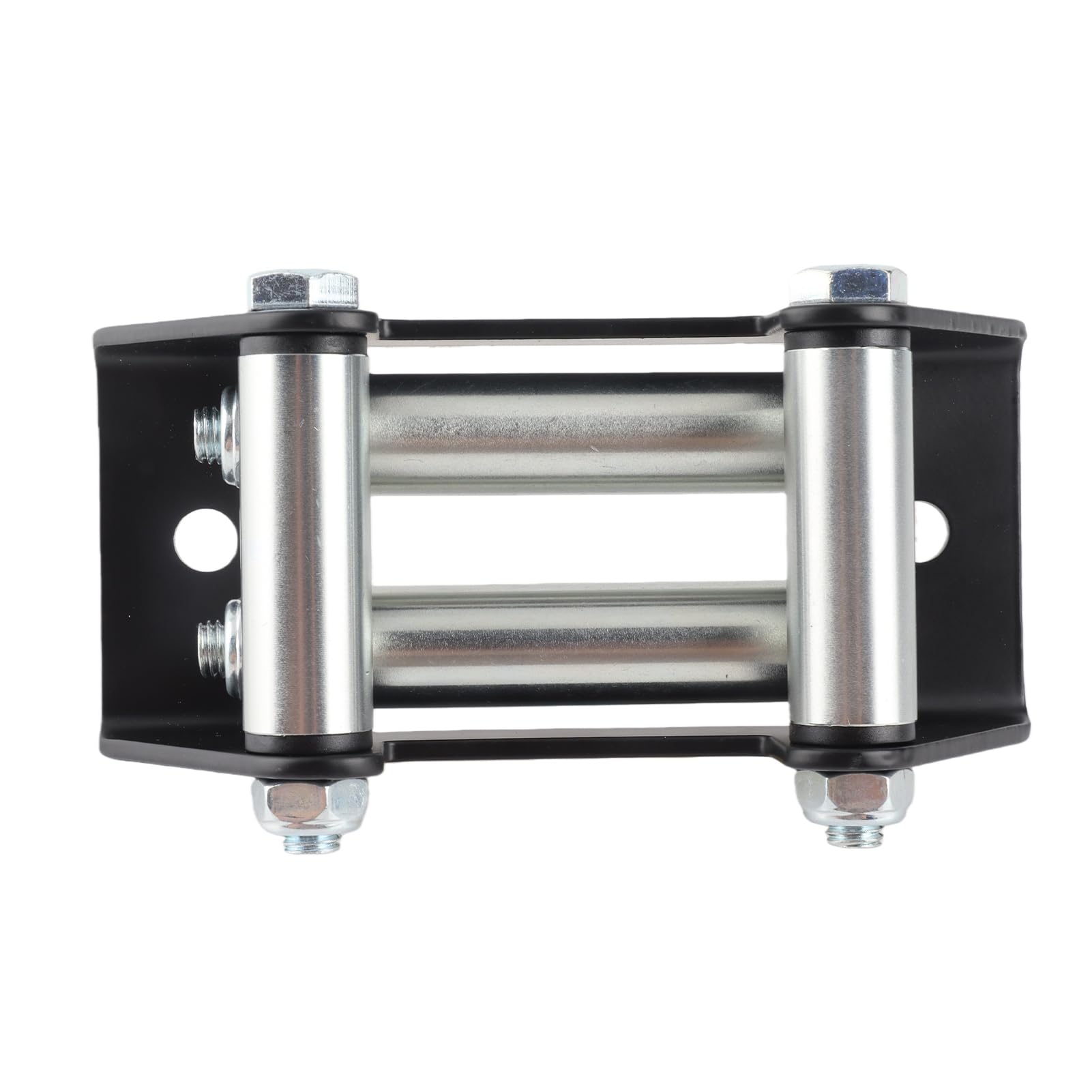 CHICIRIS Passacavo a Rulli per Verricello in Ferro per Impieghi Gravosi, Distanza tra i Fori 125 Mm/5 Pollici Accessorio Automobilistico Universale