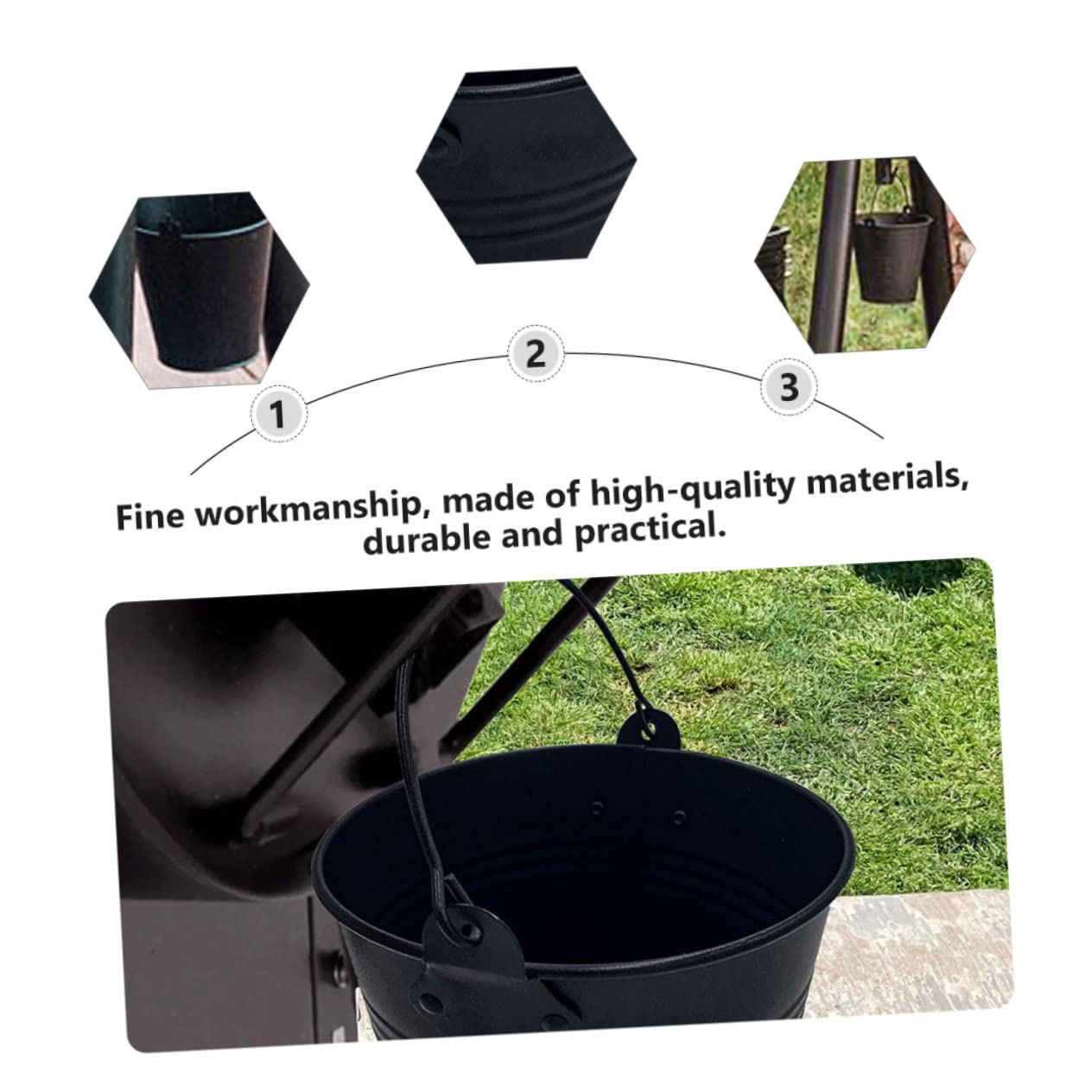 Secchio Per Grasso Da Barbecue - Practico Accessorio Per Griglie, Raccoglie Il Grasso Senza Sporcare - Foto 4